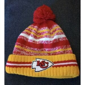 Kansas City Chiefs Unisex NFL Winter Knit Cap Beanie Hat One Size New Era